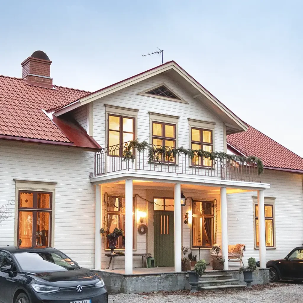 Bidraget, villaeffkten har använts till att byta värmepump i villan